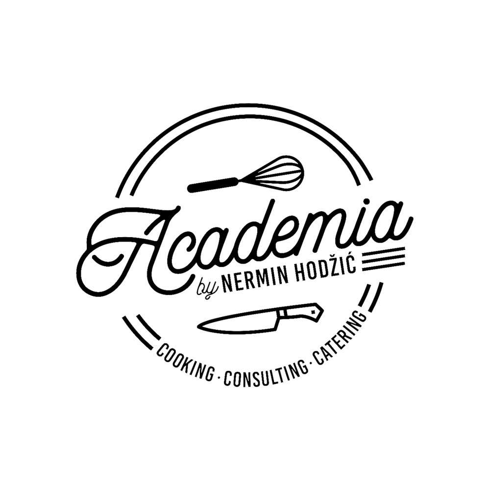 Academia Sarajevo logo white